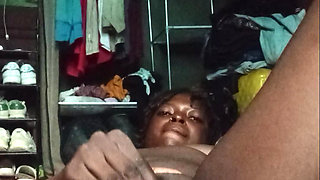 Fingering makes her happy