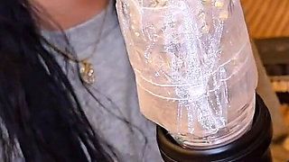 Gift for My Boyfriend I Surprise Him and I Also Give Him a Very Happy and Very Wet Ending