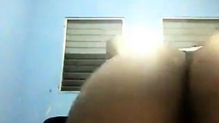 Granny Shows Off Her Big Ass on Webcam