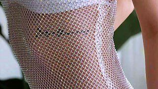 German teen blondie makes her fans happy