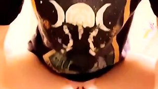 Fucking my self in my bathroom on all surfaces