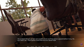 Sexy Married Teacher Having Threesome with Two Lucky Students - the Office