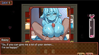 Chronicles of Pleasure with Monster Girls - Slime Girls goop you up and milk you out!