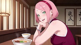 Sakura attempts Rectal with Naruto! Uncensored Naruto Manga porn AI-generated