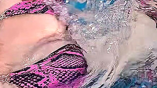 Wild Step Stepsister Dry Humps Me in the Pool