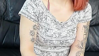German Scout - Petite German Redhead Girl Lizzy Rose Pickup for Casting Fuck