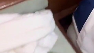 Petite White 18-year-old Has Sex with the Cameraman and He Cums Inside. HD Porn - in Spanish - Mexican - POV.