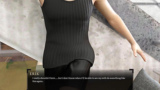 Asian Slut Wife Dominated by a Big Muscular Man in Front of Boyfriend