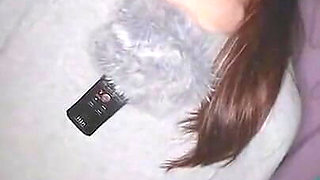 Fragile Heiress Heat as the Natural Rich Beauty Offers Warm Mouth Support Inside a Risky Temporary Booth