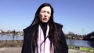 GERMAN SCOUT - First Time Anal Sex for small Tits Cougar