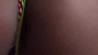 Cashmer Minage ebony skin has interracial sex to enjoy cum