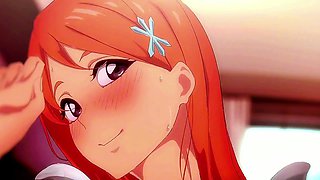 Anime girl gets gangbanged and filled with cum in a wild cartoon fantasy