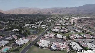 Yoga MILF Medusa Rides Young Stud's Big Cock All Day Long