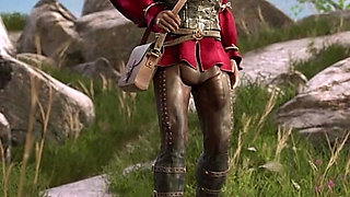 Huge Titted Priestess Fucked by a Giant Cock