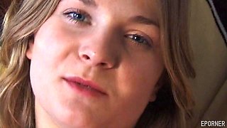 Blonde in Lingerie Uses Sex Toy During Lesbian Massage