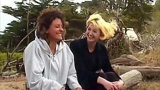 Mature Lesbians Devour Each Other Outdoors Passionately