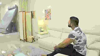 Mina Asahi-Lorenzo Viota Soap Girl Interracial Fuck Creampie