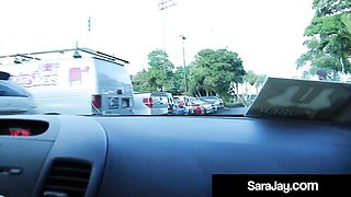 Watch pulchritudinous Sara Jay's action