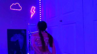 Xxlayna Marie's First Ever Anal Solo In Front Of Mirror Big