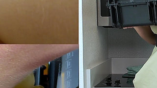 Vika - Secretary up the Skirts