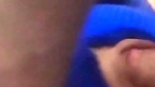 Big-titted Wife Unknowingly Sucks Two Cocks and Swallows a Stranger's Cum