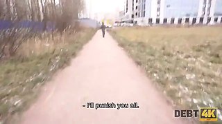 Debt4k. expert collectors penis reminds 21-year-old