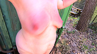Full Punishment Session - Complete Naked in the Woods