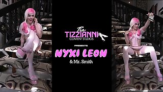 Tia Tizzianni - Pink Schoolgirl Nyxi Stops at Daddy's