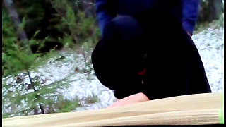 Fucked on the hood of the car