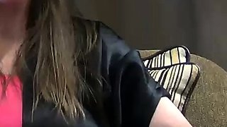 Hot brunette from squirt masturbating on webcam