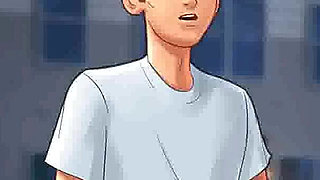 Summertime saga: finding the exams, and dick-riding in the college locker room ep 203