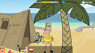 Fuckerman Beach full Version Gameplay by Loveskysan69