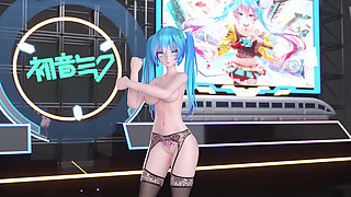 Multiplayer Masterpieces [mmd] Big Duck, Glory, Miku - Thumbs up, Dance Party, Orgy, Sexy Uniforms, Striptease, Korean Dance