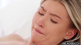 Blonde College Babe Gets A Bbc Workout