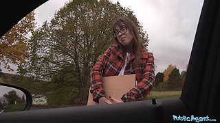 I filmed her taking a shower and it made my cock hard - public agent