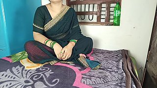 Before Going to Her Parents' House for Rakshabandhan, Bhabhi Quenched Her Thirst and Cooled Her Pussy with Her Brother-in-law