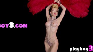 Hispanic Calypso Muse posed for Playboy