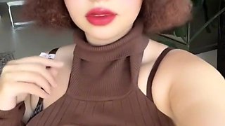SEXY FURRY ANIME CAT GIRL COSPLAY - Big tits