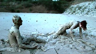 German amateur couple fucking outdoors