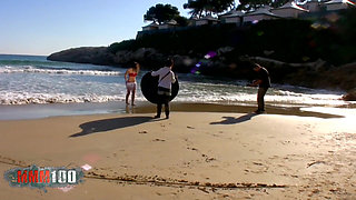 Sexy Video: Jessica Bitch Beach Shoot