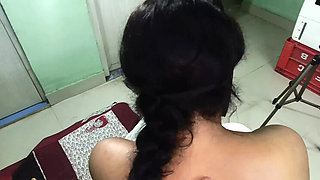 Cheating Indian Wife Fucked by Manager in Shared Bed - Pushpa Valli