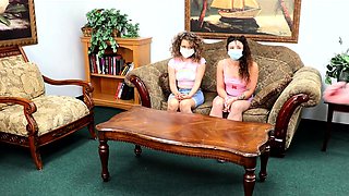 Tight ass brunette amateur Angel Hott