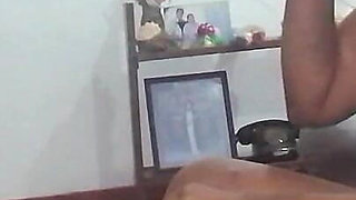 Father in Law's Gigantic Dick Hangs Out Under His Sarom for Step Daughter