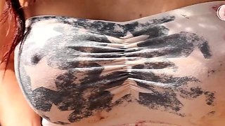 ThisIsGlamour Katie Ford Showing Off Her Precious Lady