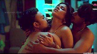 Indian curvy babe hot erotic scene