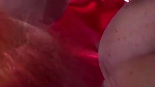 Santa Makes It Snow on 3 Naughty Girls