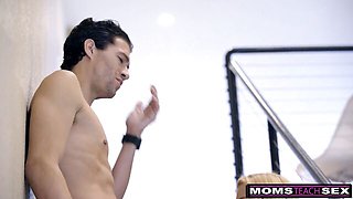 Big tits clip with fiery Xander Corvus and Alexis Fawx from Moms Teach Sex