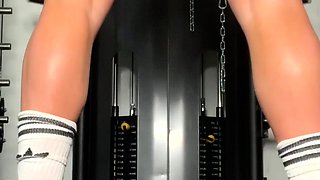 Pink pussy and ass kinky solo toy fun