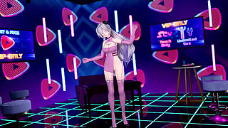 [mmd] Haku -i Will Be Yours Anal Plug Pussy Double Succubus Pattern Pink Erotic Fun Uniform