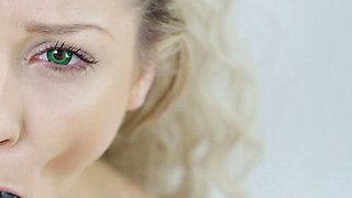 Wet BBC Dildo Blowjob and PUSSY fucking